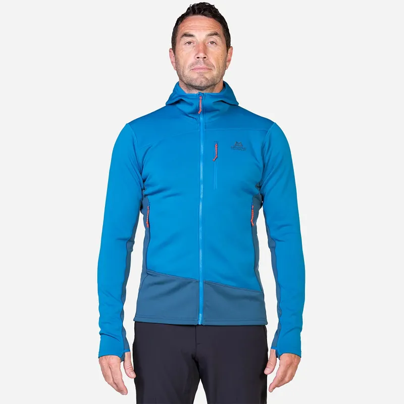 Mountain Equipment Mens Durian Hooded Jacket Mykonos/Majolica-5