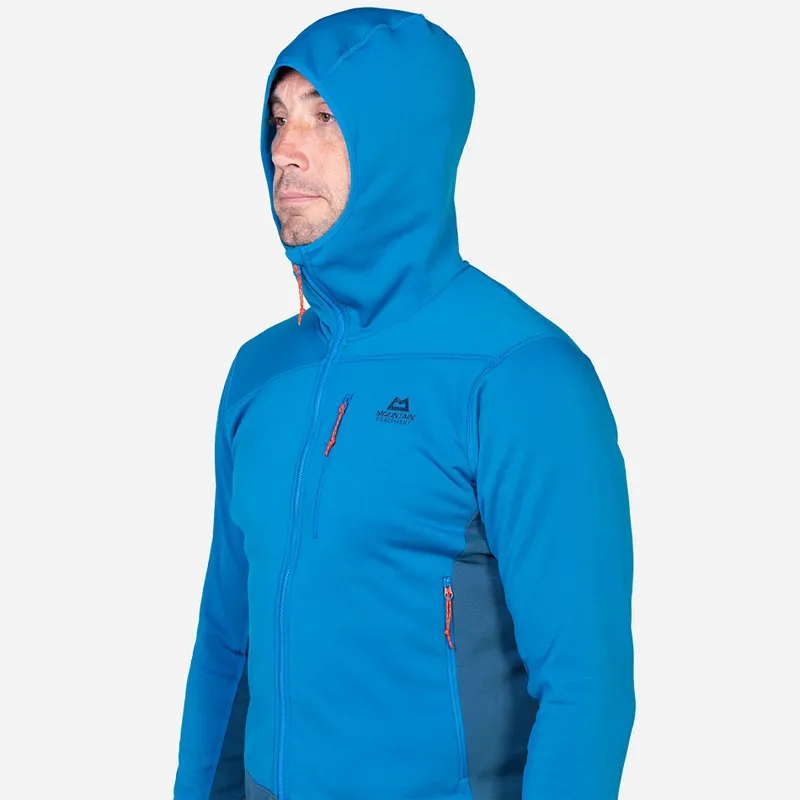 Mountain Equipment Mens Durian Hooded Jacket Mykonos/Majolica-4