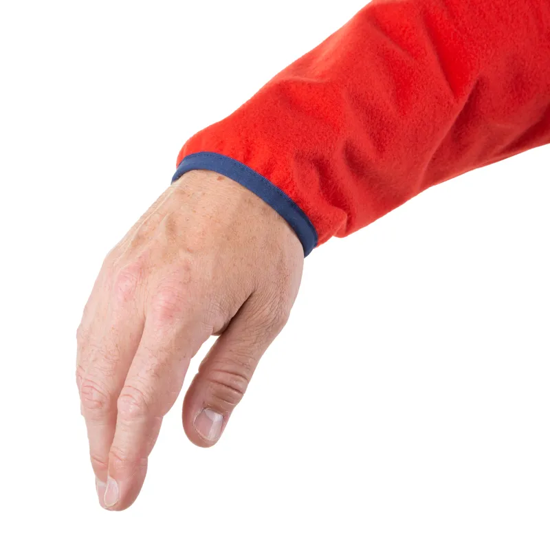 Mountain Equipment Ultrafleece Hooded Jacket in Medieval/Crimson