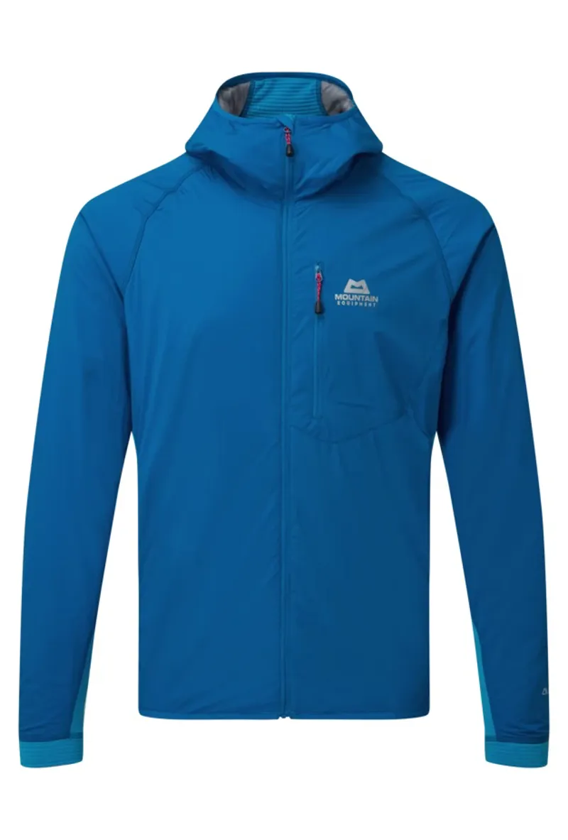 Mountain Equipment Mens Switch Pro Hooded Jacket Lapis Blue/Finch Blue