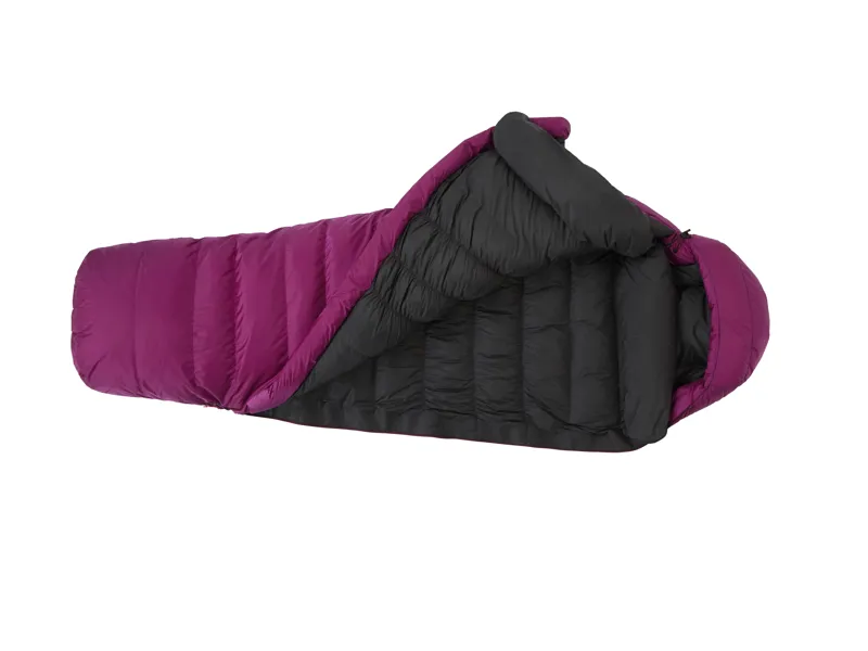 Mountain Equipment Glacier 700 Womens Regular Sleeping Bag in Foxglove-6