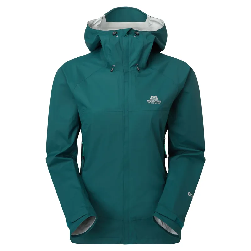 Mountain Equipment Zeno Womens Waterproof Jacket in Deep Teal