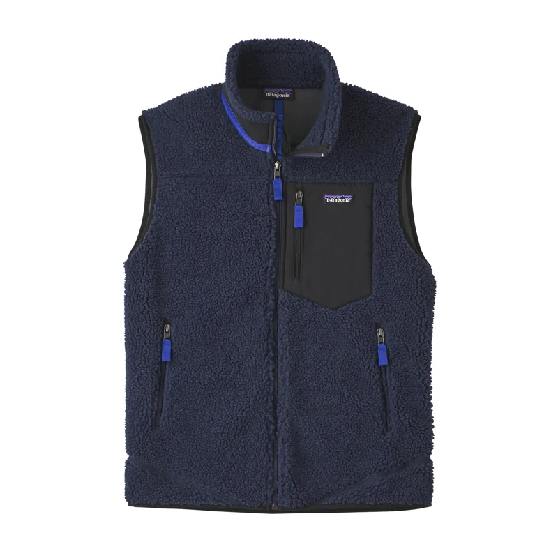 Patagonia Classic Retro-X Mens Vest in Blue