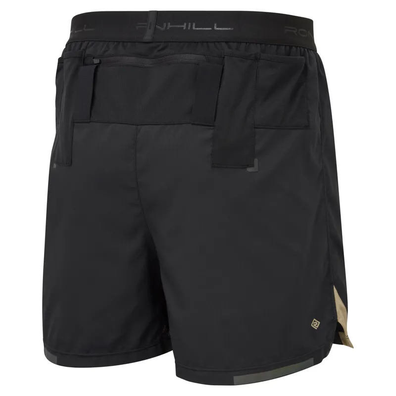Ronhill Men's Tech Ultra 5 Short Black/Latte-1