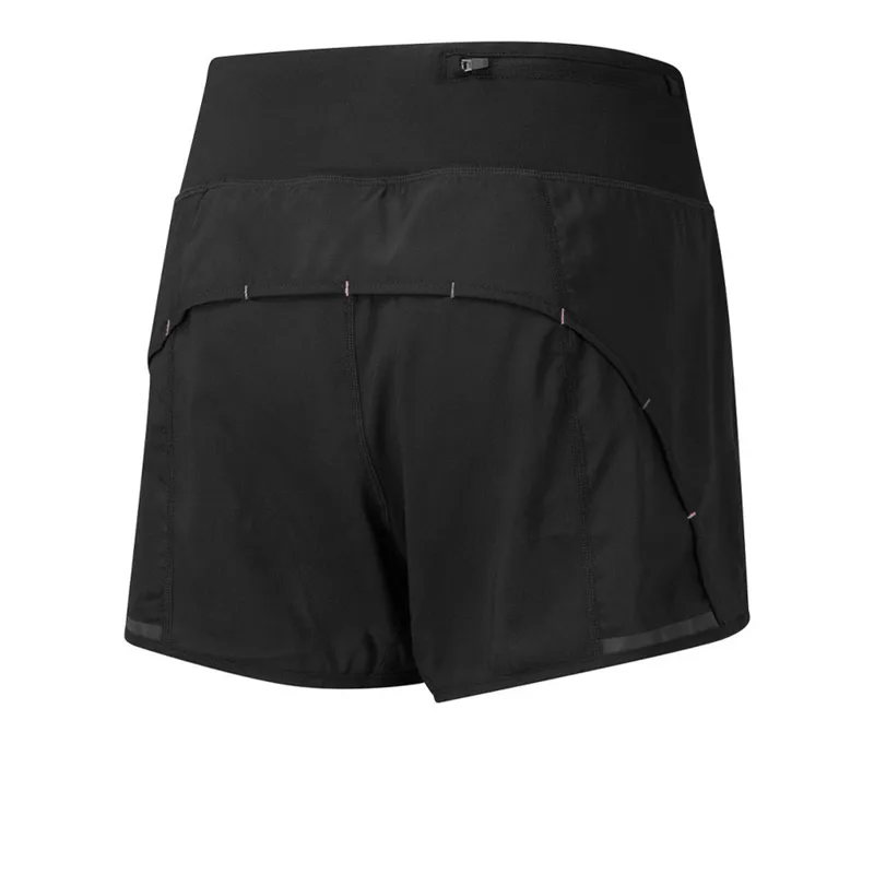 Ronhill Women's Tech Revive Short Black/Bubblegum-1