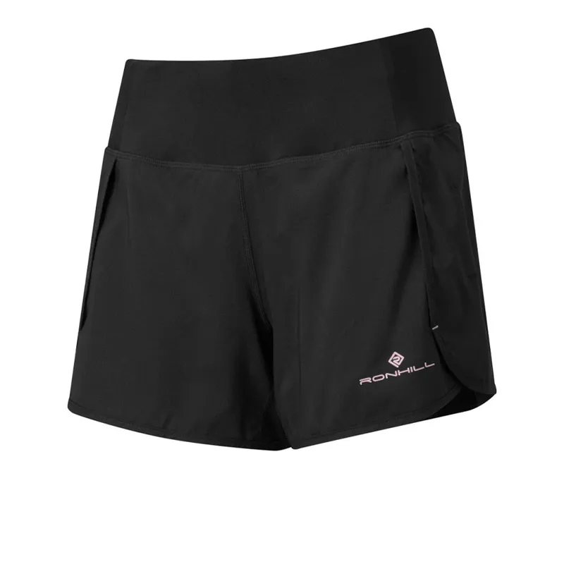 Ronhill Women's Tech Revive Short Black/Bubblegum