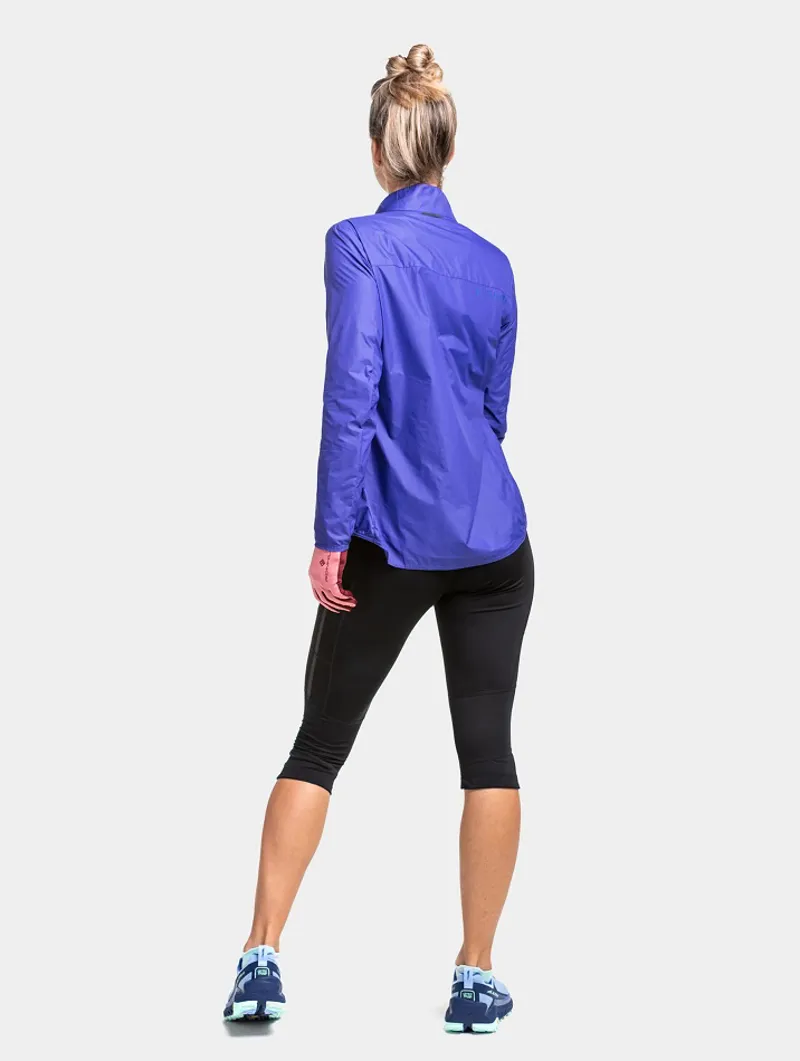 Ronhill Womens Tech LTW Jacket Indigo/Blush-3