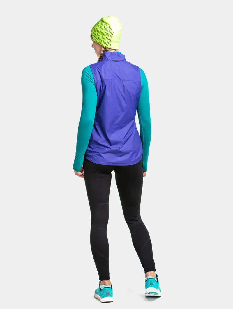 Ronhill Womens Tech LTW Gilet Indigo/Blush-3