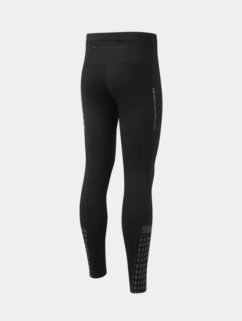 Ronhill M's Tech Afterhours Tight Black/Charcoal/Rflct-1