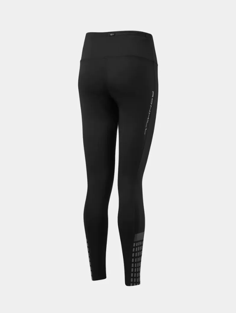 Ronhill Women's Tech Afterhours Tight Black/Charcoal/Rflct-1