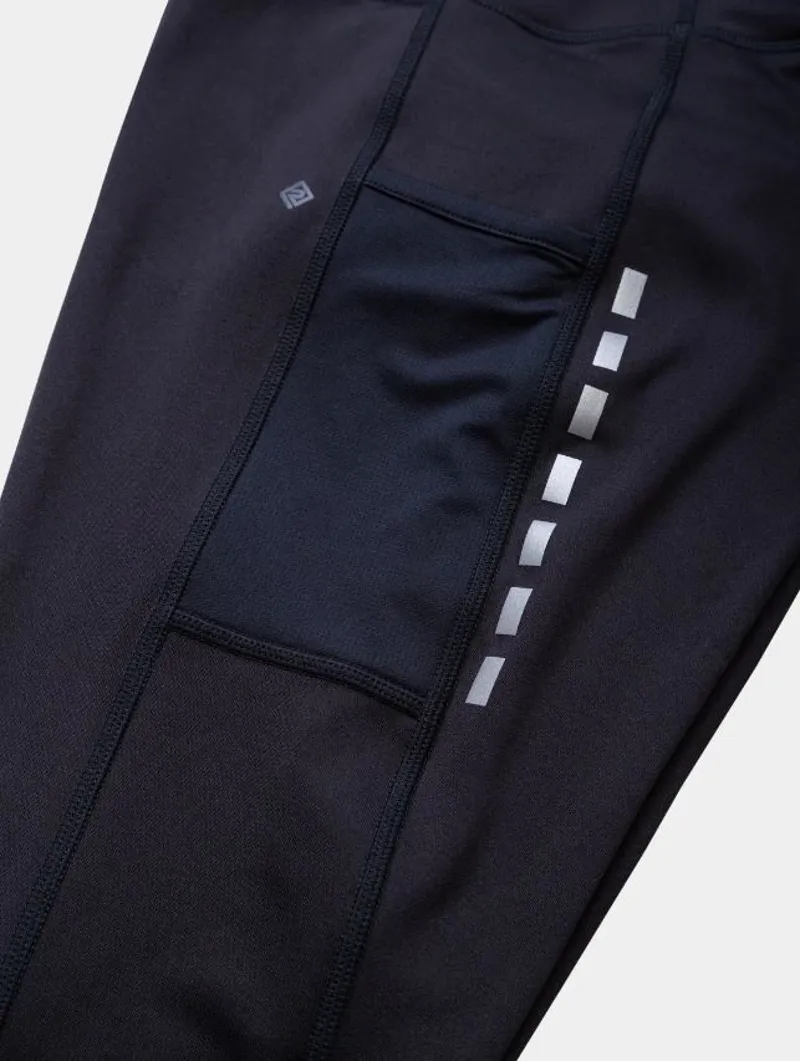 Ronhill Women's Tech Afterhours Tight Black/Charcoal/Rflct-7