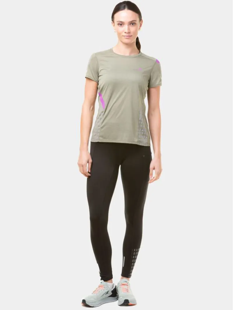 Ronhill Women's Tech Afterhours Tight Black/Charcoal/Rflct-2
