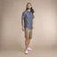 Sherpa Mens Sikeka Short Sleeve Shirt Neelo Blue