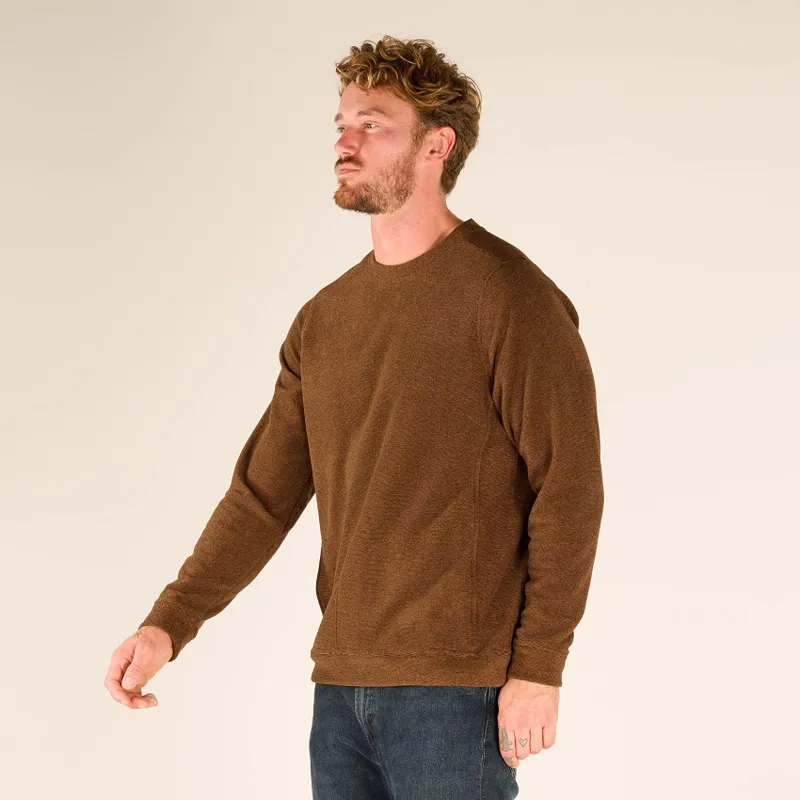 Sherpa Mens Rolpa Crew Caramel-3