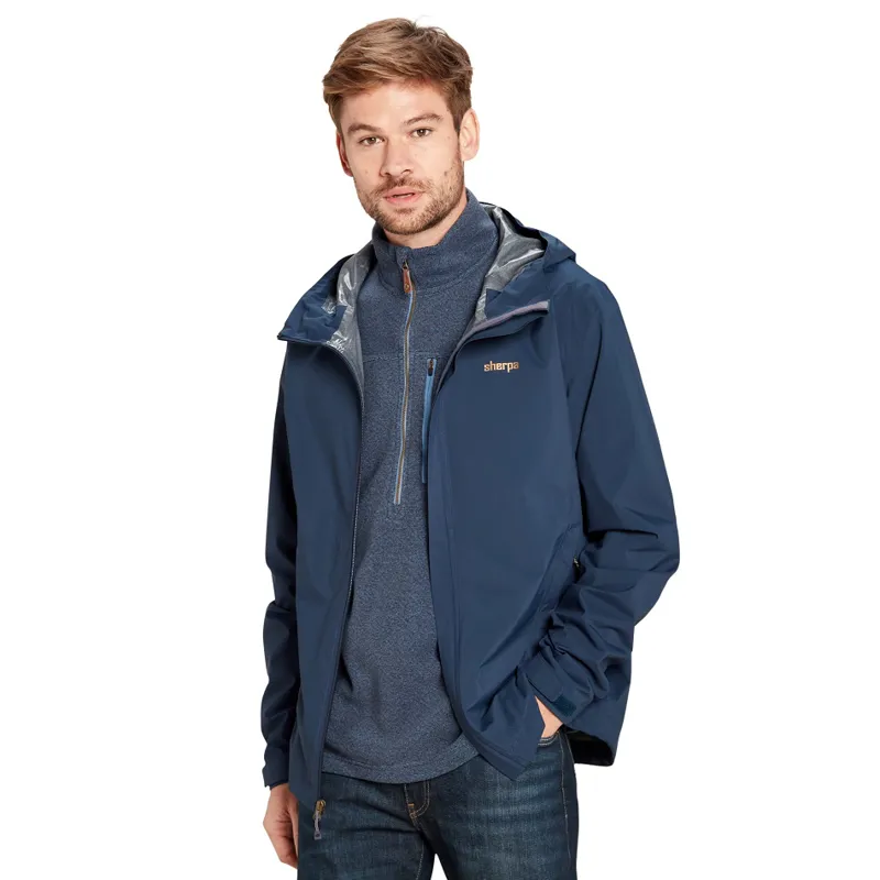 Sherpa Mens Nima 2.5-Layer Jacket Rathee Blue-1