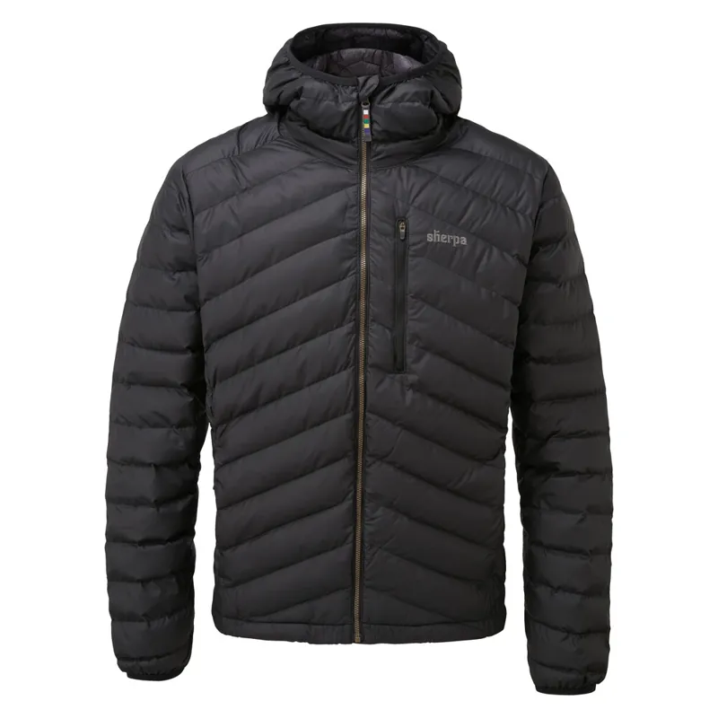Sherpa Mens Annapurna Hooded Jacket Black