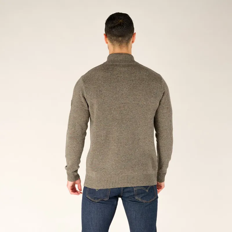 Sherpa Mens Kangtega Quarter Zip Sweater Sage-2