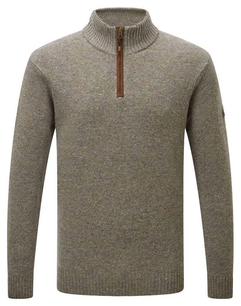 Sherpa Mens Kangtega Quarter Zip Sweater Sage
