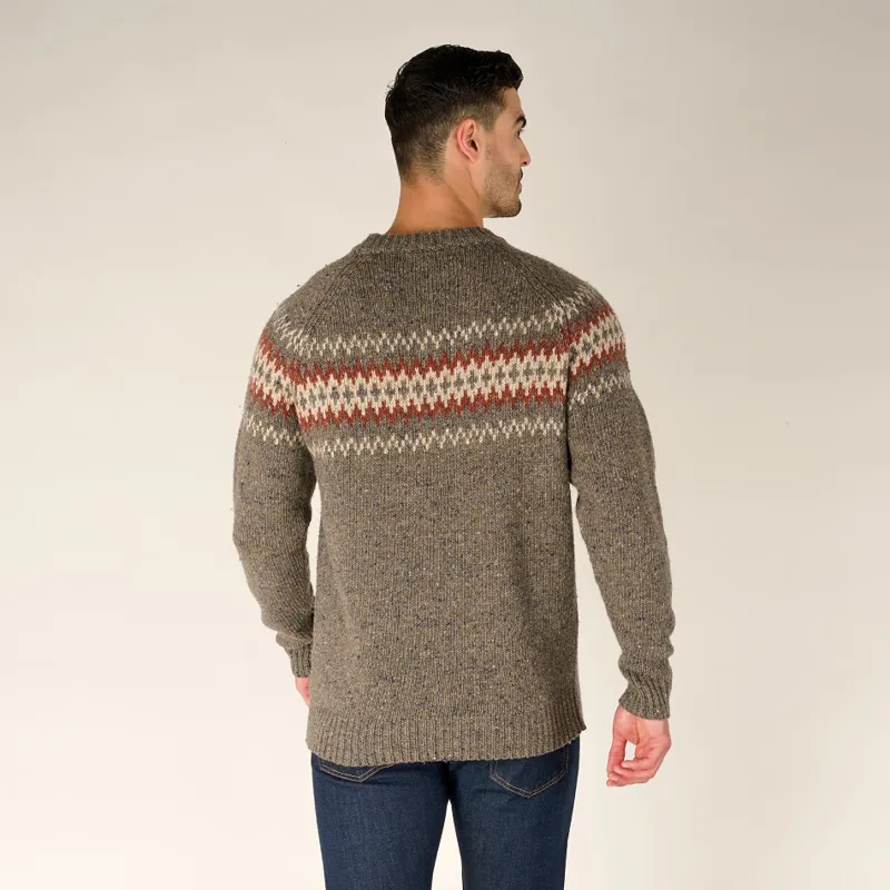 Sherpa Mens Dumji Crew Sweater Maato Grey-2