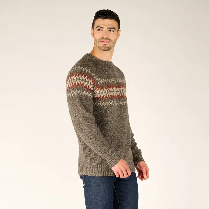 Sherpa Mens Dumji Crew Sweater Maato Grey-3