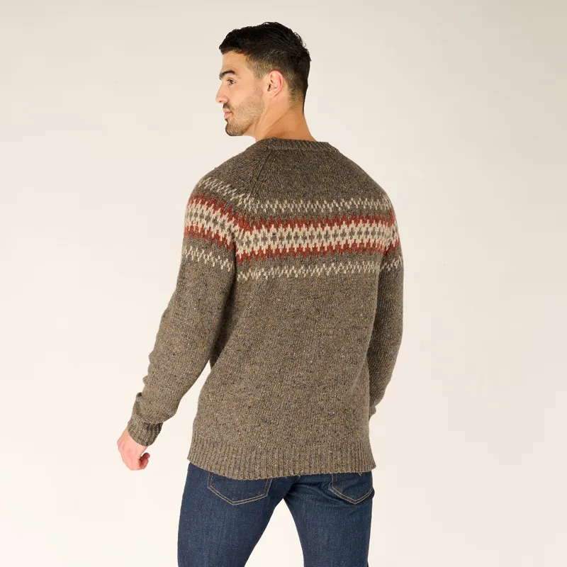 Sherpa Mens Dumji Crew Sweater Maato Grey-4