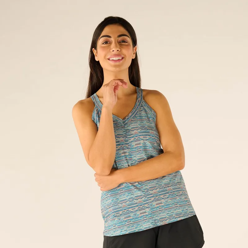 Sherpa Womens Neha Tank Haze Tribal Geo-3