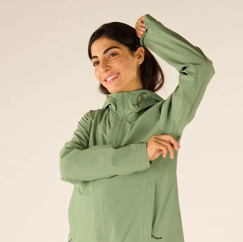 Sherpa Womens Nima 2.5-Layer Jacket Thyme Crane-5