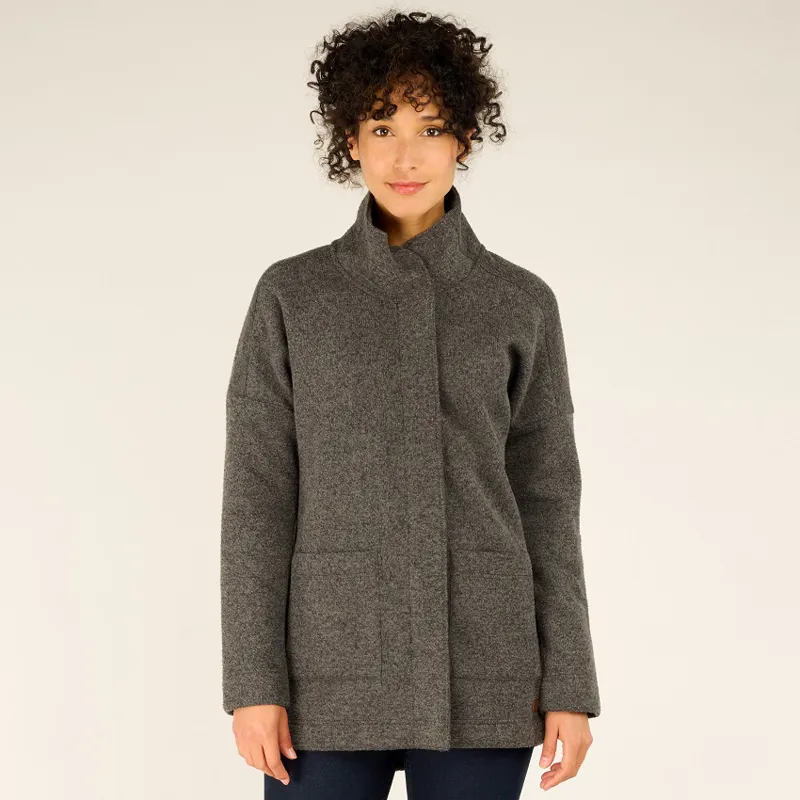 Sherpa Womens Lhamu Button Coat Kharani Multi-1