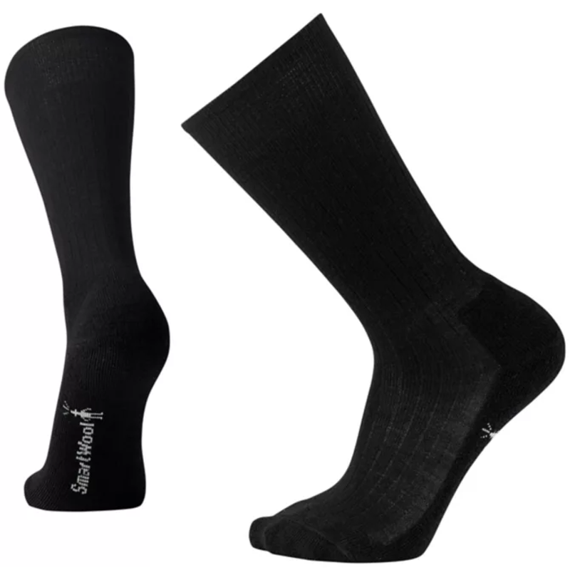 Smartwool Mens New Classic Rib Socks Black size L