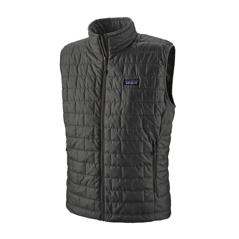Patagonia Mens Nano Puff Vest in Forge Grey 