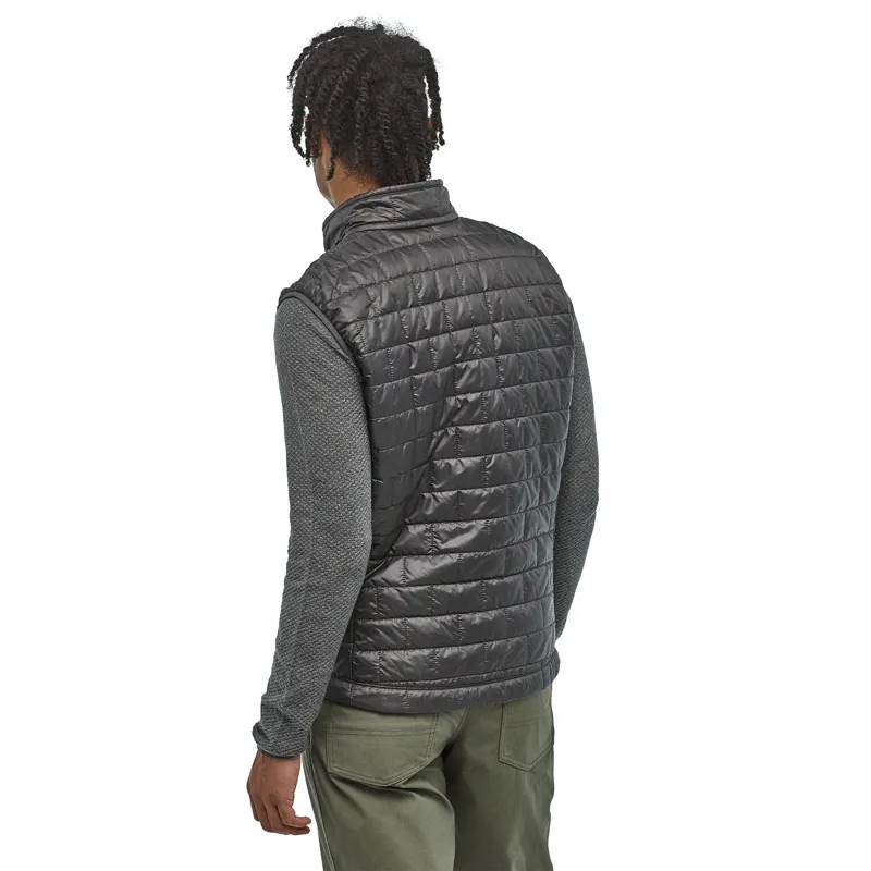 Patagonia Mens Nano Puff Vest in Forge Grey -2