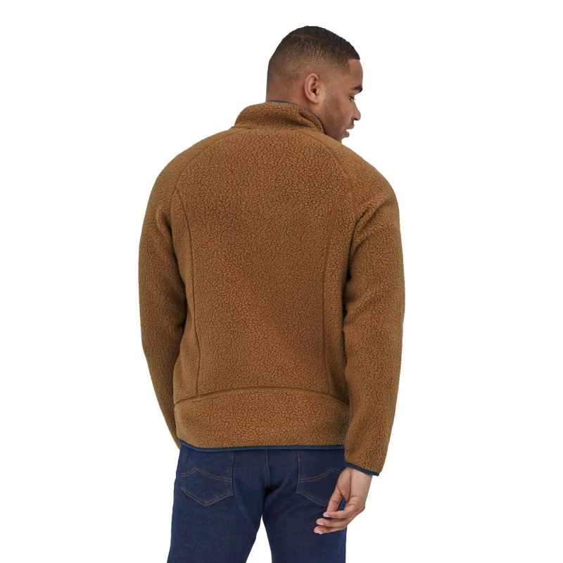 Patagonia Retro Pile Mens Fleece Jacket in Bear Brown -2