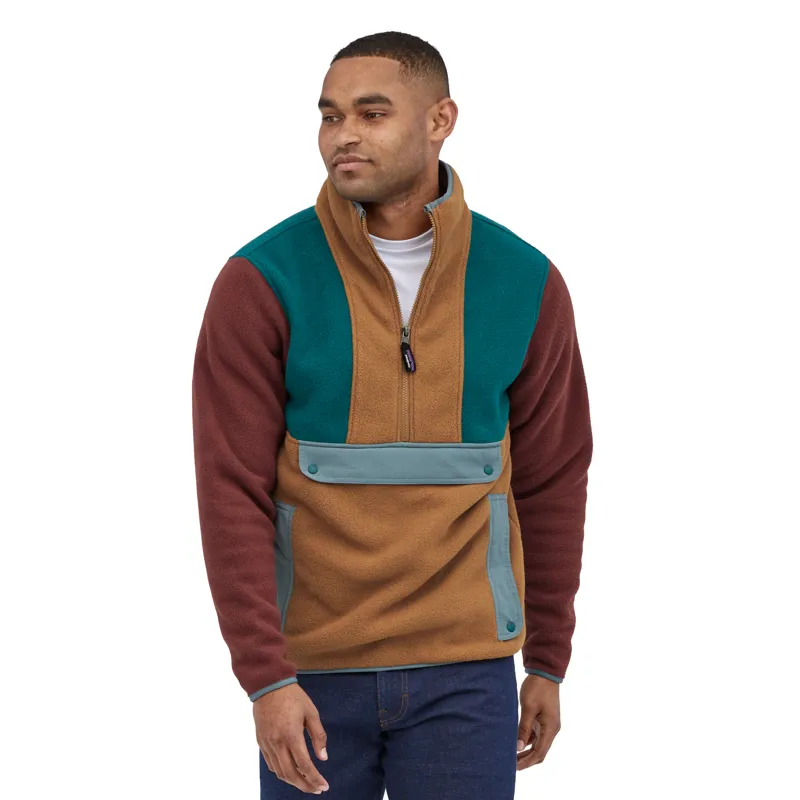 Patagonia Men's Synchilla Anorak Bear Brown -1