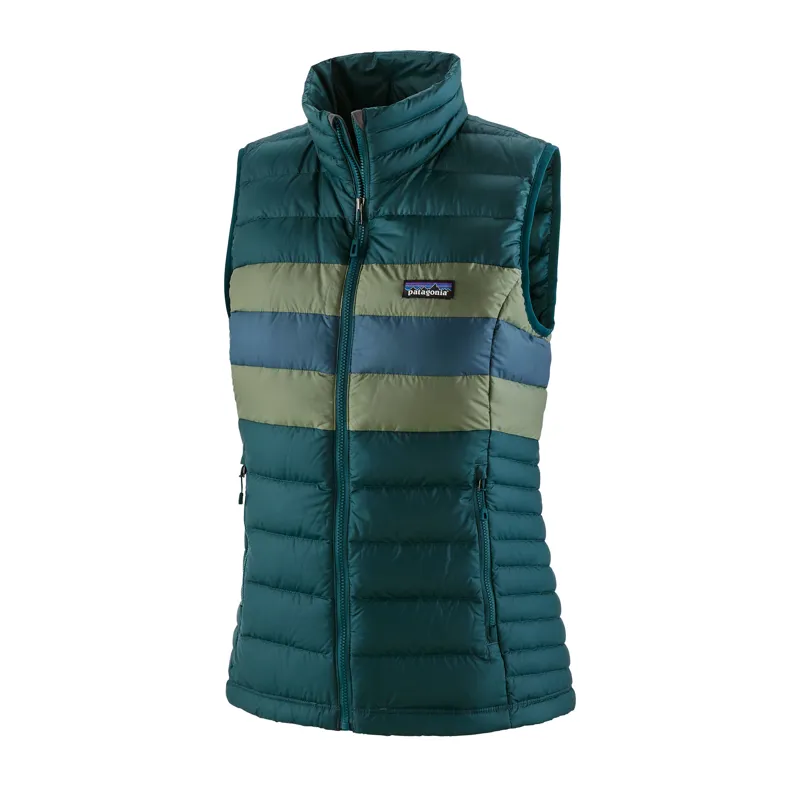 patagonia down sweater vest dark borealis green