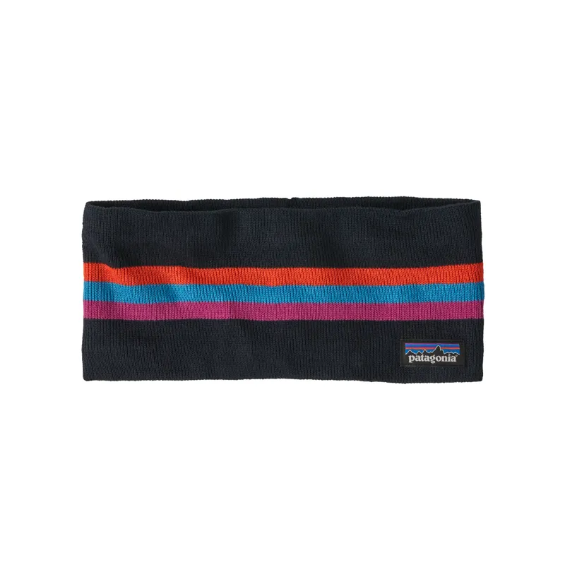 Patagonia Powder Town Headband in Sierra Sunset: Pitch Blue