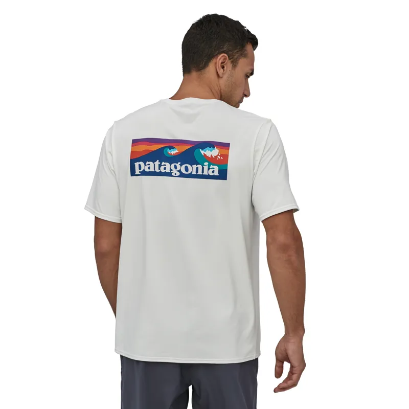 Patagonia Capilene Cool Daily Graphic T-Shirt in White-2