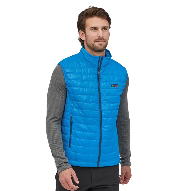 Patagonia Nano Puff Mens Vest in Blue-1