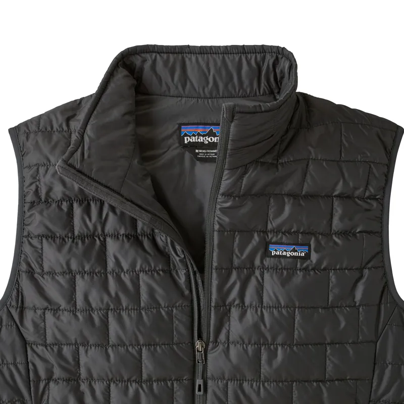 Patagonia Mens Nano Puff Vest in Forge Grey -3