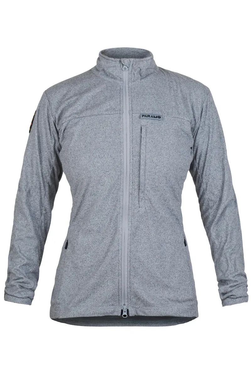 Paramo Womens Bentu Fleece Jacket Marl Grey-2