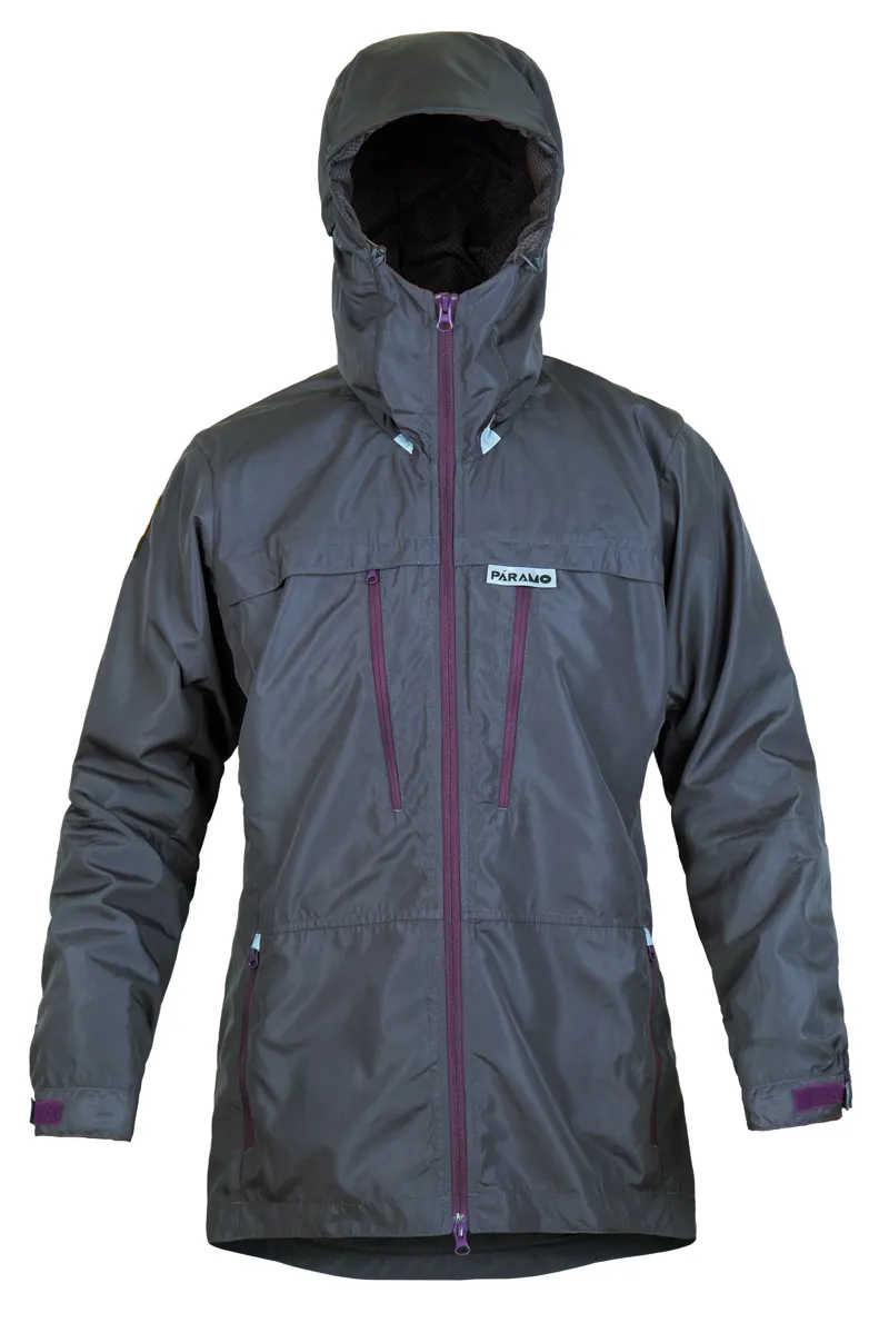 Paramo Womens Bentu Windproof Jacket Rock Grey-2