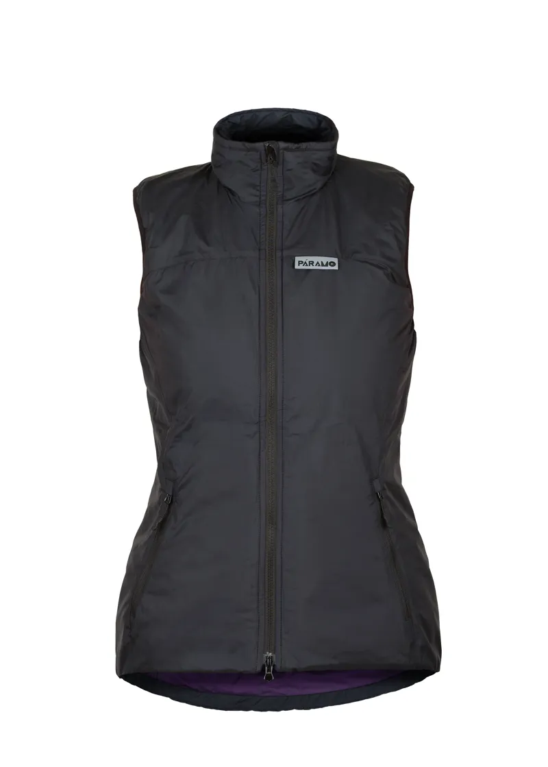 Paramo Women's Torres Medio Gilet Black Elderberry-1