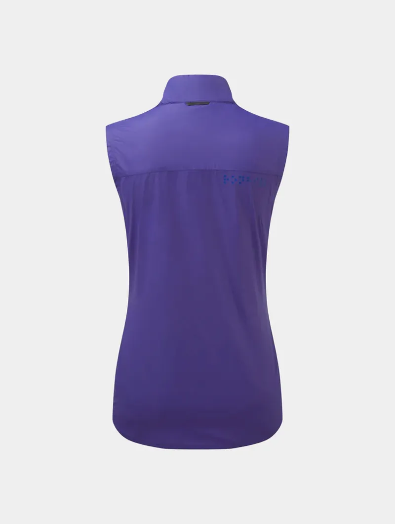 Ronhill Womens Tech LTW Gilet Indigo/Blush-1