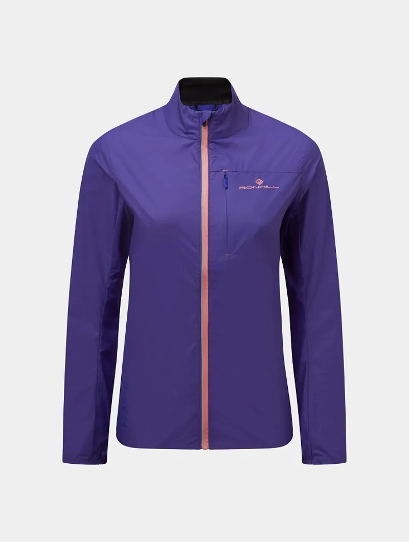 Ronhill Womens Tech LTW Jacket Indigo/Blush