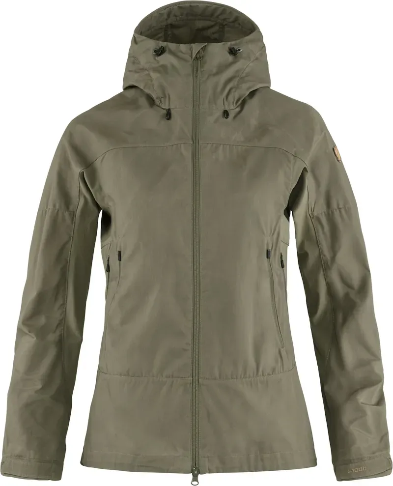 Fjallraven Abisko Lite Women's Trekking Jacket in Light Olive