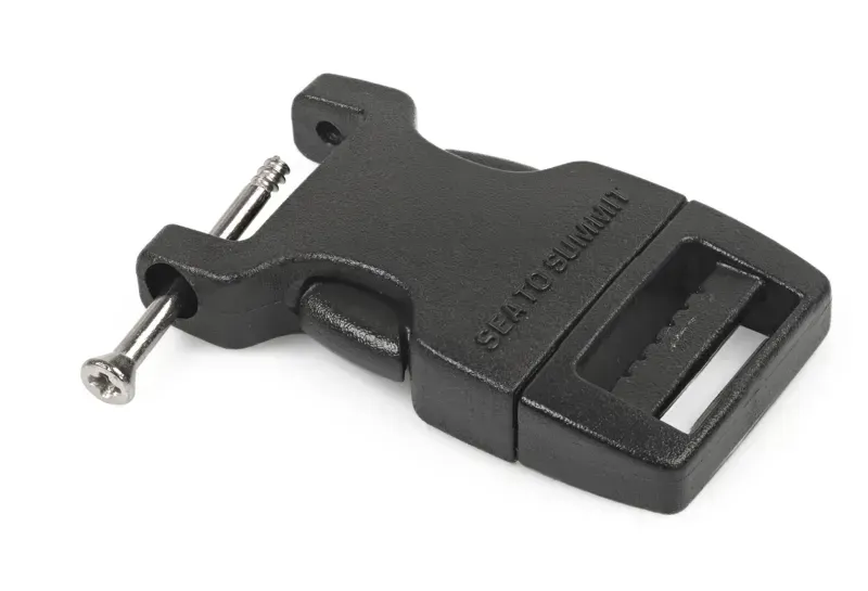 Sea To Summit Side Release Field Repair Buckle with Removable Pin - One Pin 15mm In Black