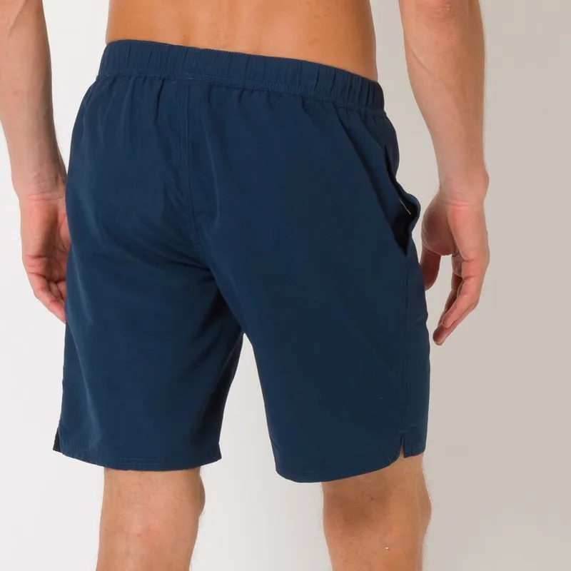 Animal Mens Elasticated Bahima Boardshorts Dark Navy-3