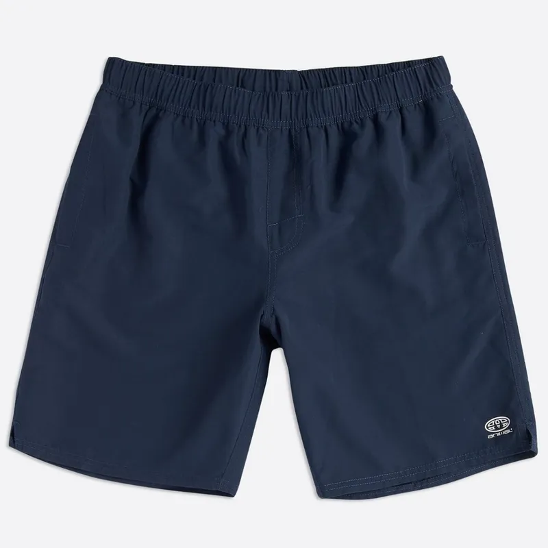 Animal Mens Elasticated Bahima Boardshorts Dark Navy