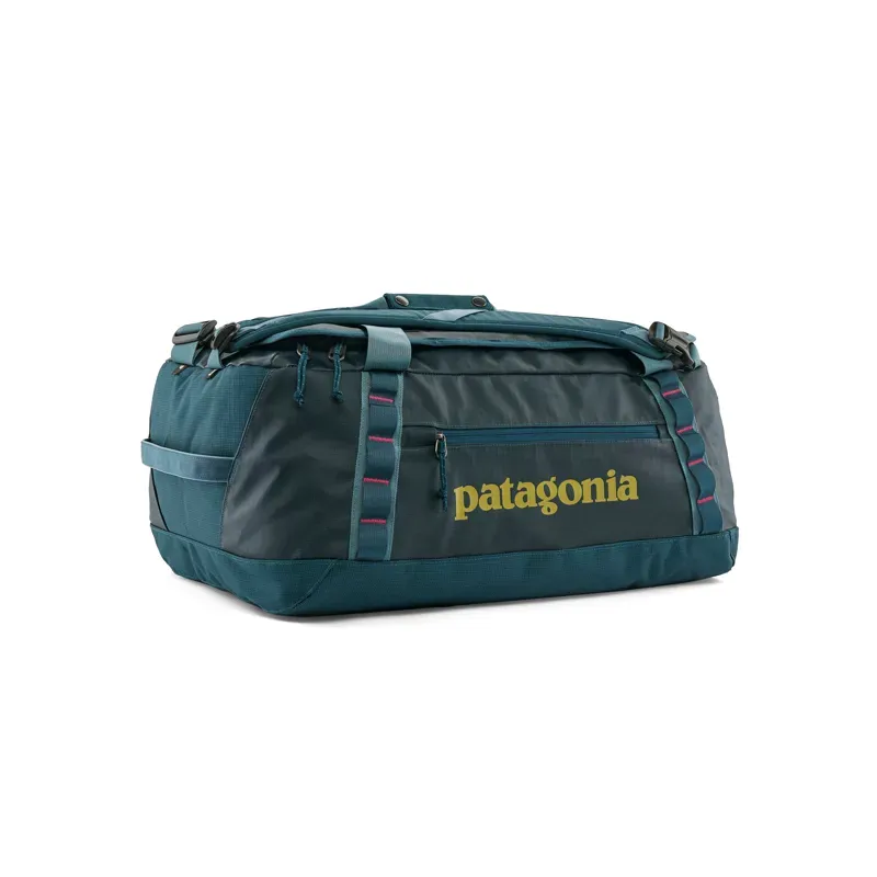 Patagonia Black Hole 40L Duffel Bag in Tidal Teal w/Lumius Pink