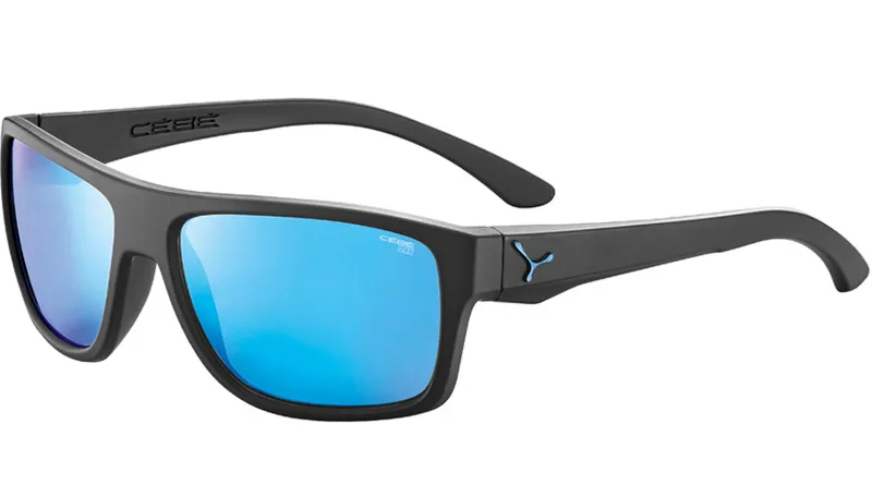 Cebe Empire Sunglasses Mat Black Metallic Blue