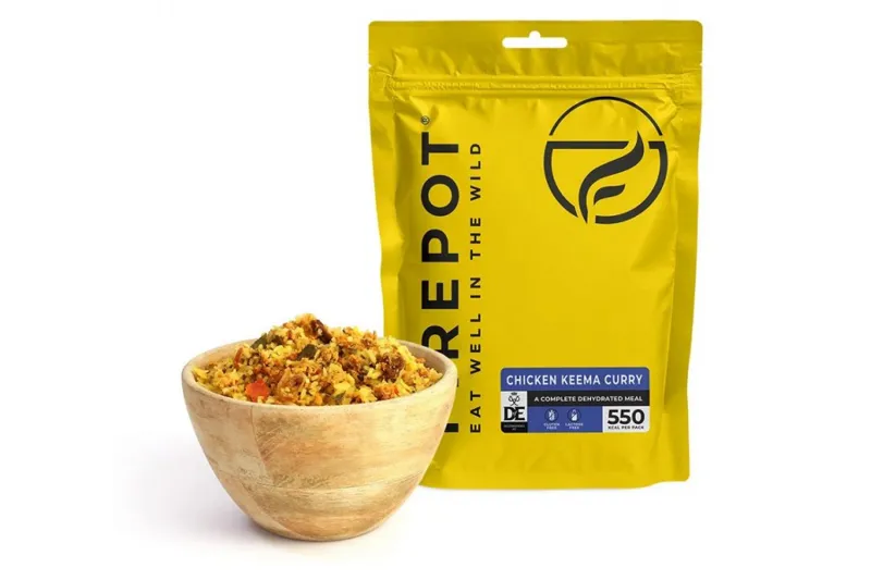 Firepot Dehydrated Food - Chicken Keema Curry - Reg 125g